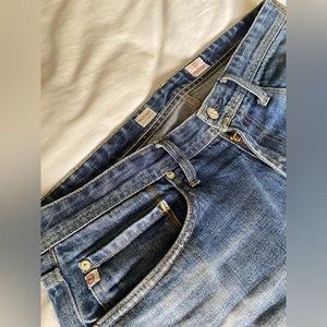 AG 34x34 slim straight denim